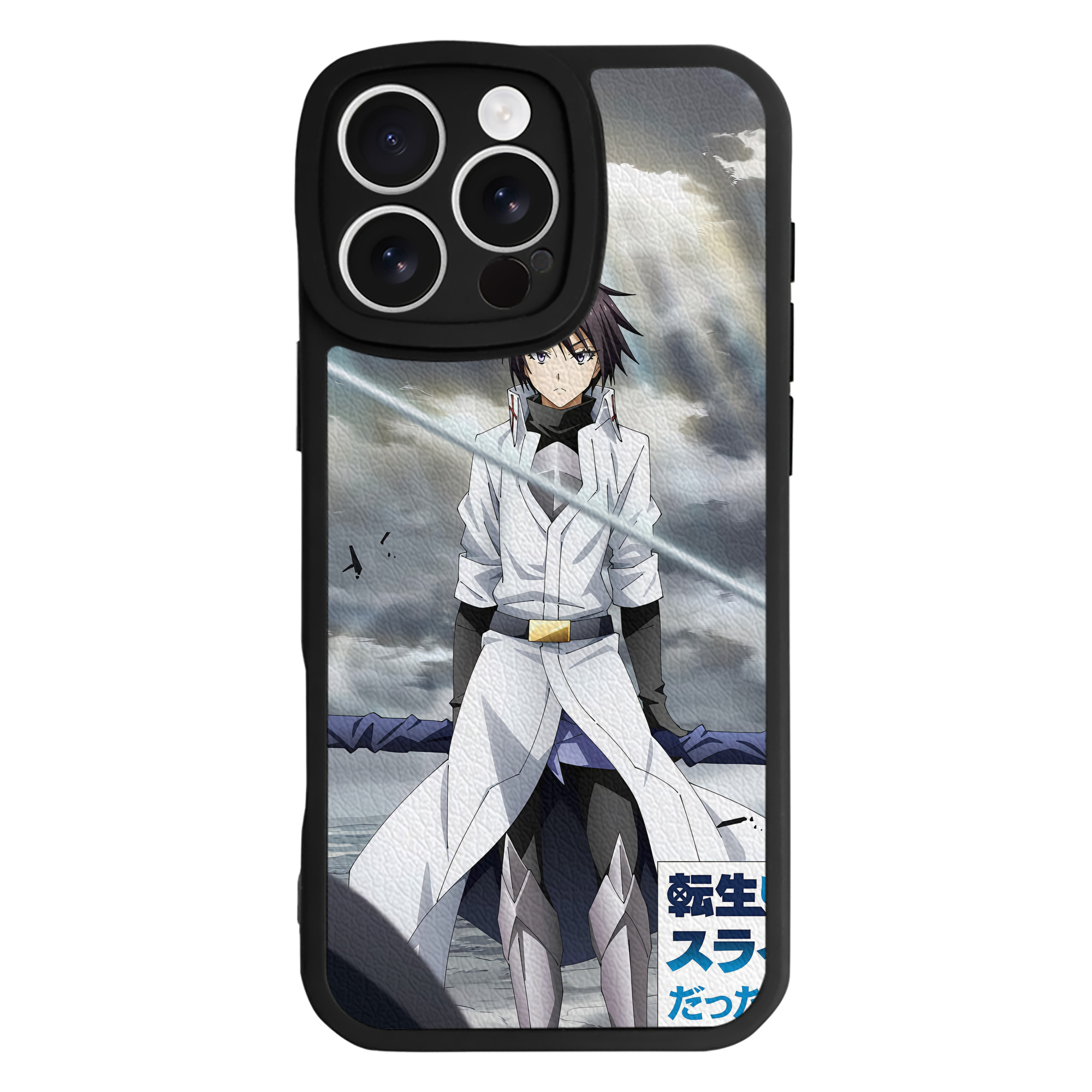 （画像用） 転スラ Regarding Reincarnated to Slime 【iPhone 16シリーズ対応】シリコンスマホケース（レザー調） 材質：シリコン